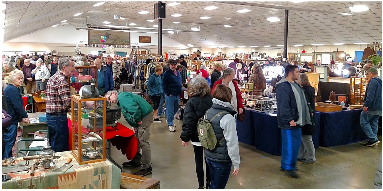 Kitsap Antique Show in Presidents' Hall at Kitsap County Fairgrounds and Events Center